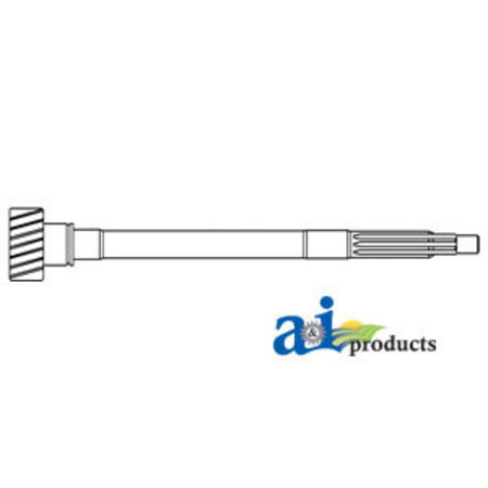 A & I PRODUCTS Shaft, Transmission Input 20" x2" x2" A-C7NN7017AB